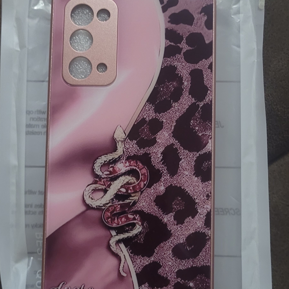 Samsung Galaxy NOTE 20 Pink and Leopard Snake Phone Case